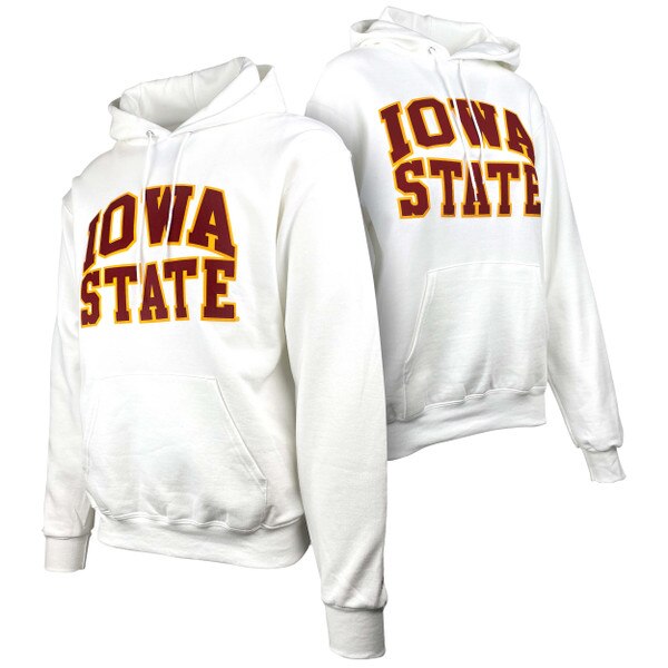 Champion® White Iowa State Hoodie